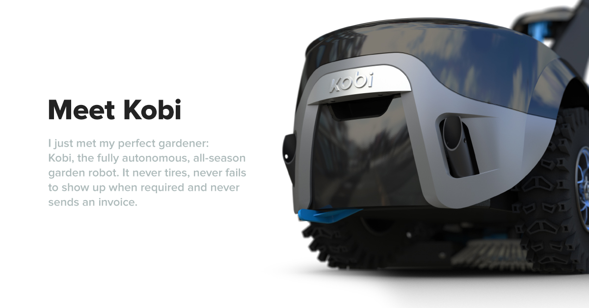 Kobi, Your fully autonomous multifunctional yard robot - The Kobi Company